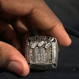 new york giant world championship ring
